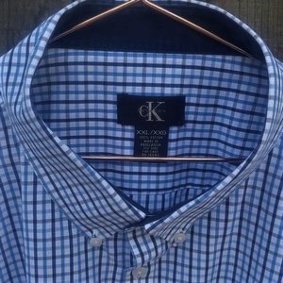 Calvin Klein Other - Calvin Klein Cotton Long Sleeve Dress Shirt SZ XXL